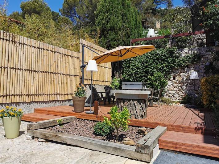 Location de vacances pour 4 personnes, avec vue et jardin à Carnoux-en-Provence - 2