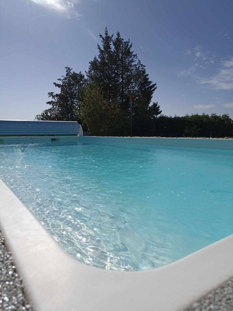 Chambres d’hôtes « La Petite Pergue » - Chambre bleue in Puylaurens, Région de Castres