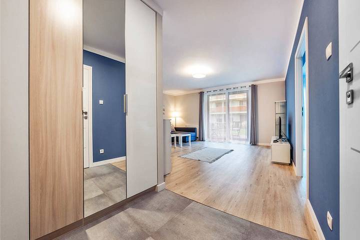 Ferienwohnung für 4 Personen, mit Terrasse und Garten sowie Sauna in Ustka