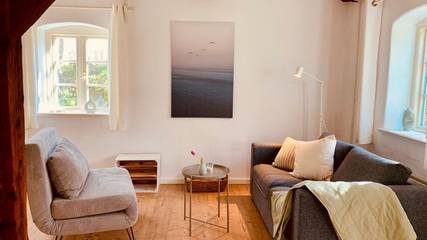 Ferienwohnung für 2 Personen, mit Garten und Sauna in Habernis