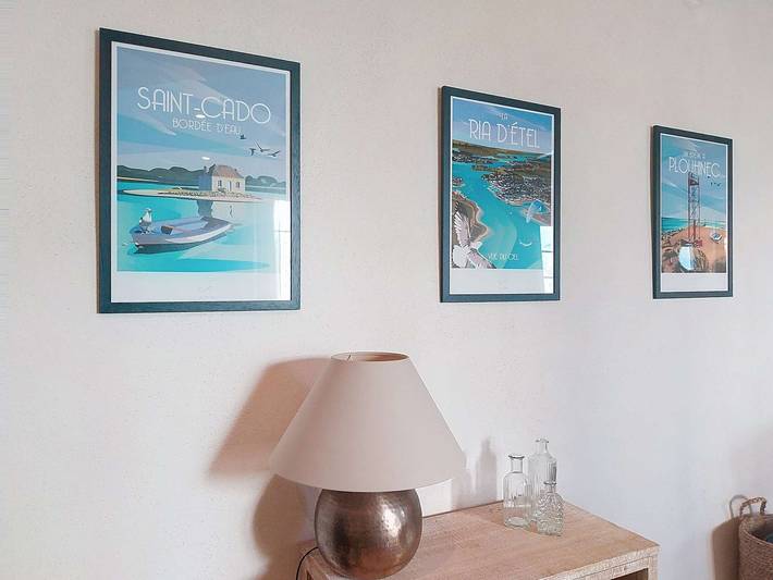 Location de vacances pour 4 personnes, avec jardin à Étel - 4