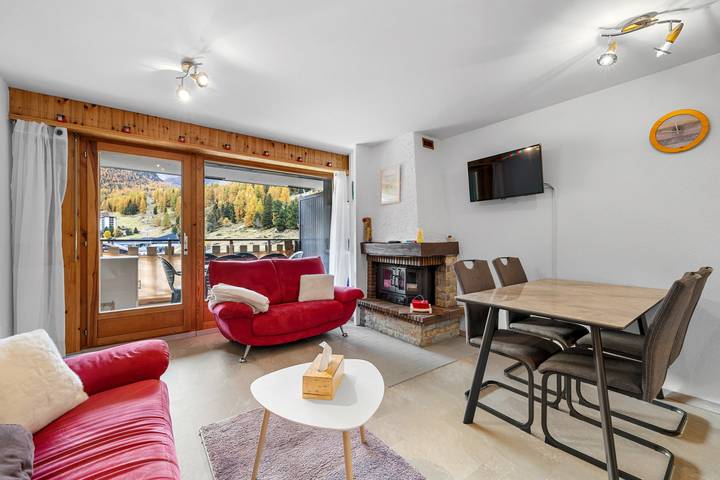 Gîte pour 4 personnes, avec balcon dans Siviez - 3