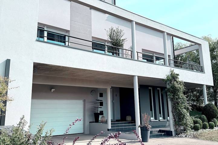 Maison de vacances pour 10 personnes, avec balcon et jardin