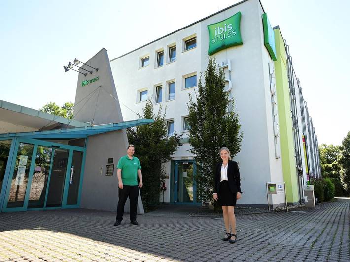 Hotel für 2 Personen, mit Terrasse in Speyerer Dom