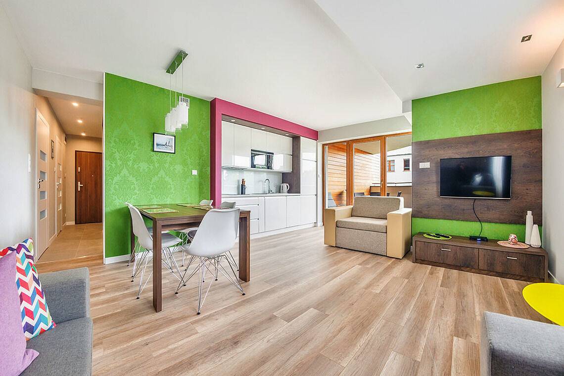 Ganze Ferienwohnung, Sun&Snow Wczasowa - Apartment 63 in Ustka, Polnische Ostsee