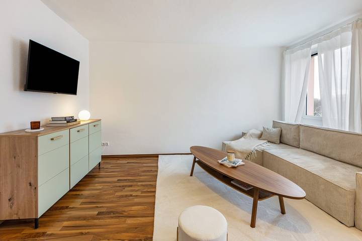 Ferienwohnung für 4 Personen, mit Balkon und Sauna in Dessau-Wörlitzer Gartenreich - 2