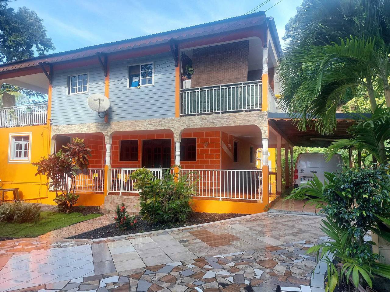 Maison charmante à Pointe Noire, vue montagne, jardin privé in Pointe-Noire, Guadeloupe