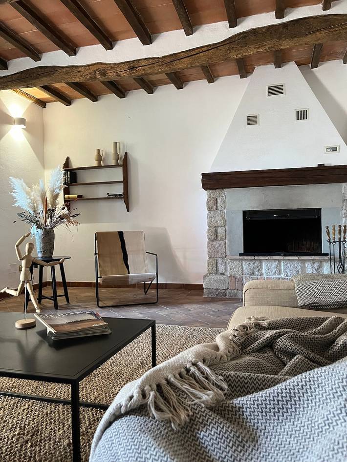 Holiday Home 'Aldo' with Garden, Steps from the Thermal Springs in Bagni San Filippo, Castiglione d'Orcia region