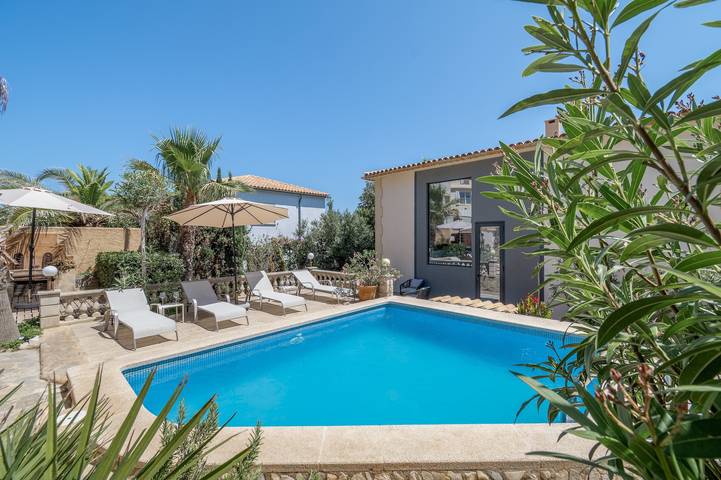 Villa für 6 Personen, mit Balkon und Garten in Cala Ratjada