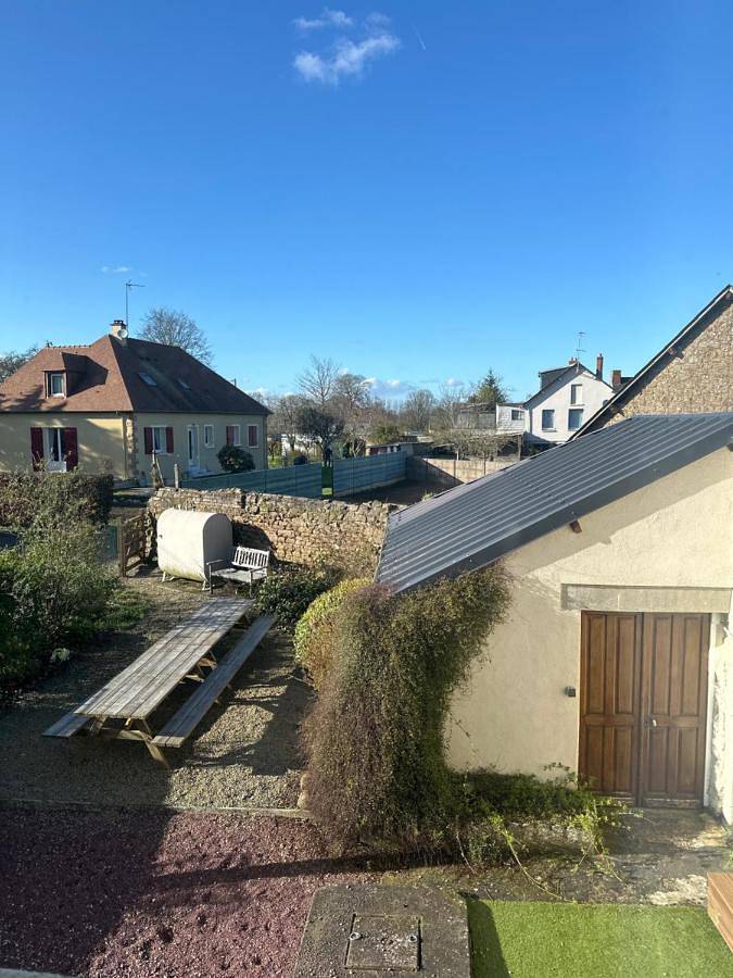 Location de vacances pour 3 personnes, avec vue et jardin à Mantilly - 3
