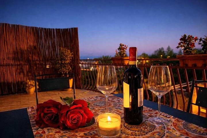 Appartamento vacanze per 3 persone, con panorama e balcone - 1