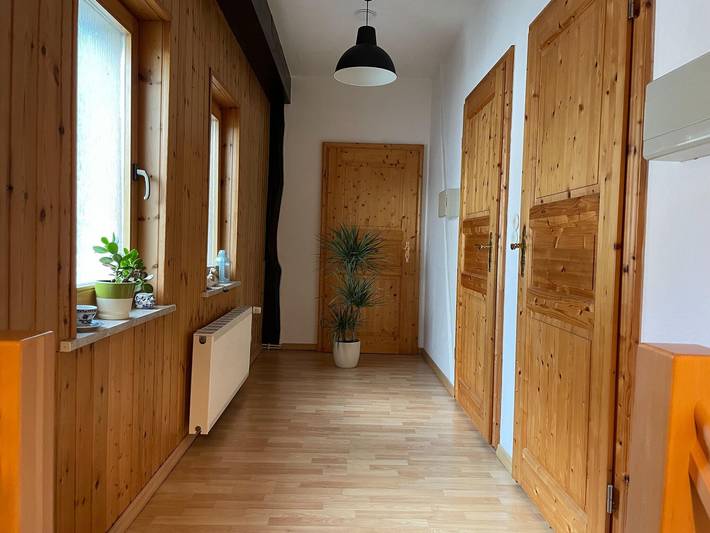 Ganze Wohnung, Rückzugsort mit Garten und Familienausstattung in Krusenhagen, Neuburg