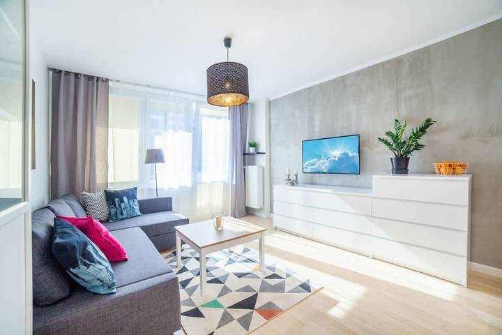 Ferienwohnung für 4 Personen, mit Garten in Warschau