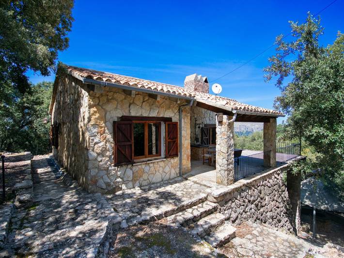 Bungalow für 7 Personen, mit Terrasse und Garten auf den Balearen