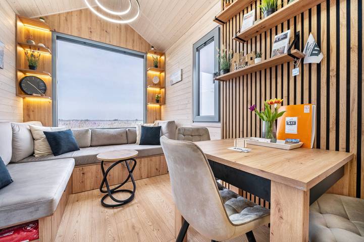 Ganze Ferienwohnung, Tiny Home 'House Ingo John 'Speedy'' mit Meerblick, Wlan und Klimaanlage in Hagen im Bremischen, Südliches Cuxland