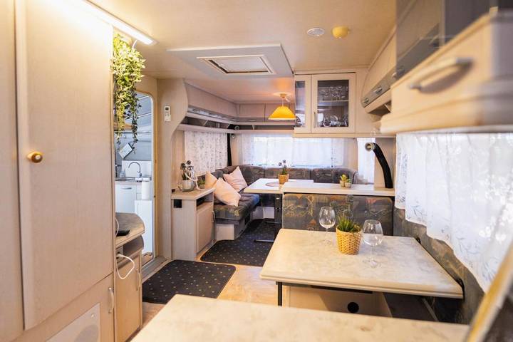 Camping für 5 Personen, mit Terrasse und Pool sowie Garten in Cavallino - 4