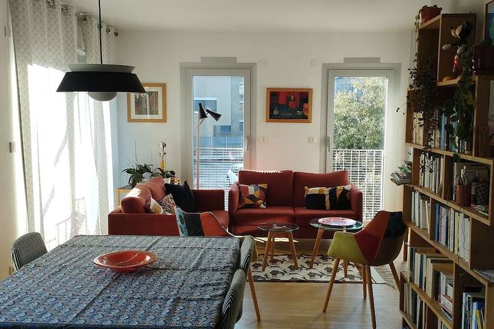 Gîte pour 4 personnes, avec balcon dans Les Machines de l’île