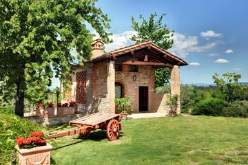 Gîte pour 3 personnes, avec jardin, animaux acceptés à San Casciano in Val di Pesa