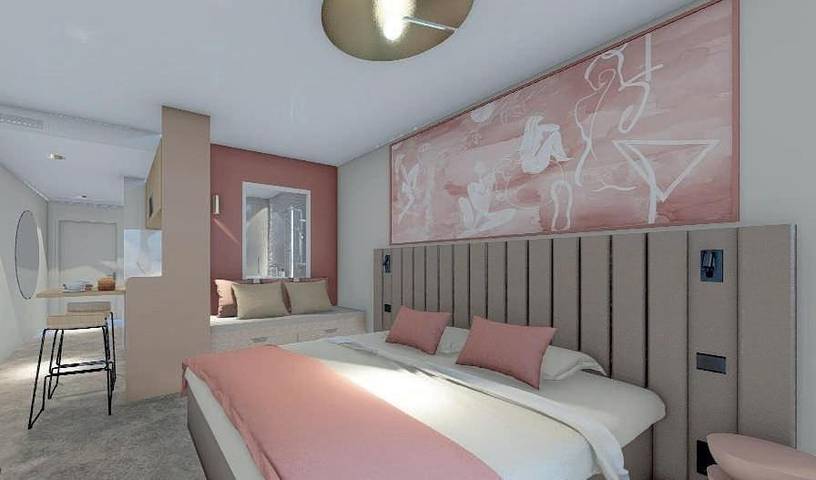 Appart’hôtel pour 2 personnes, avec piscine et jacuzzi