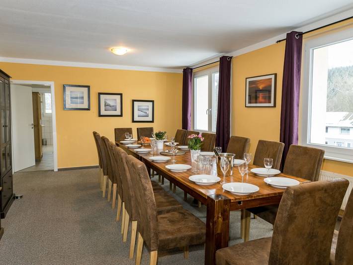 Ferienwohnung für 16 Personen, mit Garten und Balkon sowie Sauna, kinderfreundlich im Siegerland - 3