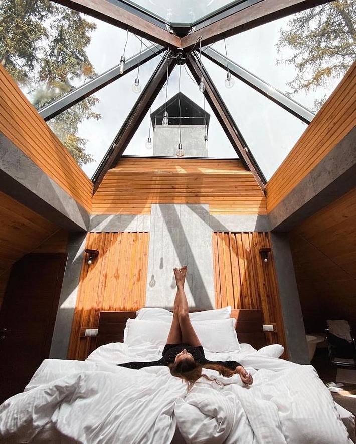 Dom wakacyjny dla 8 osób, z basen i jacuzzi oraz balkon i sauna w Ukraina