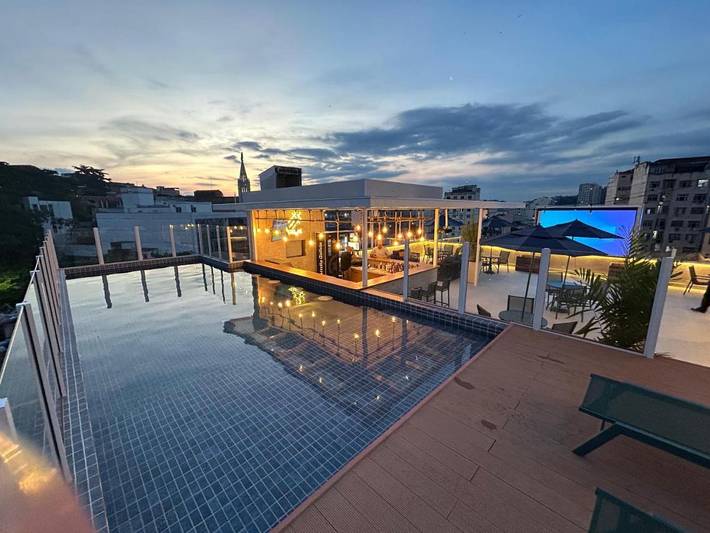 Hotel dla 4 osób, z taras i widok oraz basen w Rio de Janeiro