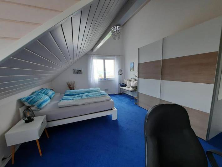 Ferienwohnung für 2 Personen, mit Terrasse und Garten sowie Ausblick in Steckborn