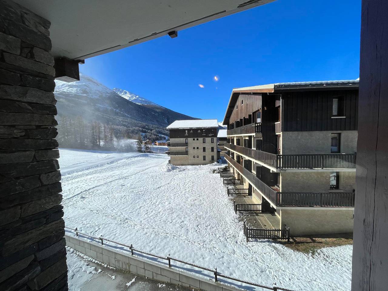 Ganze Wohnung, Ppa015: Gemütliche Wohnung für 4 Personen direkt an der Skipiste in Residenz - Val-Cenis in Lanslevillard, Region Saint-Jean-de-Maurienne