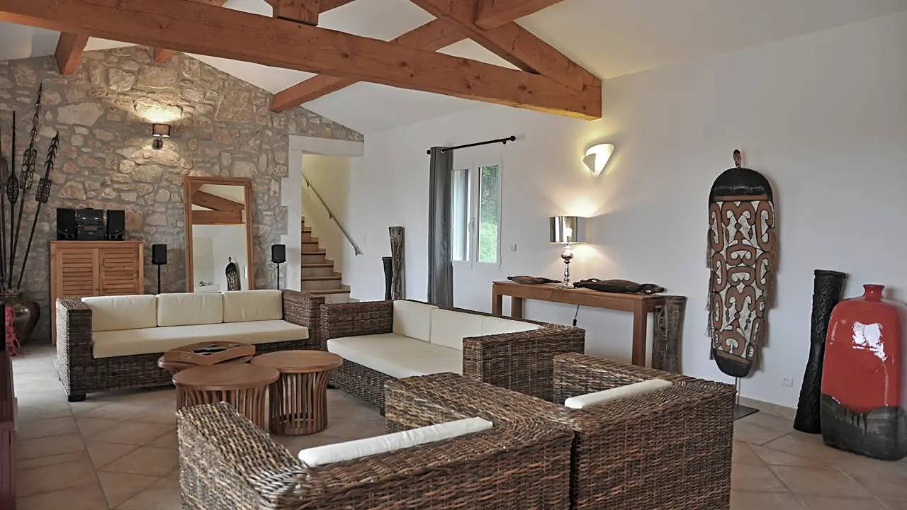 Villa pour 13 personnes avec jardin in Les Mages, Parc national des Cévennes
