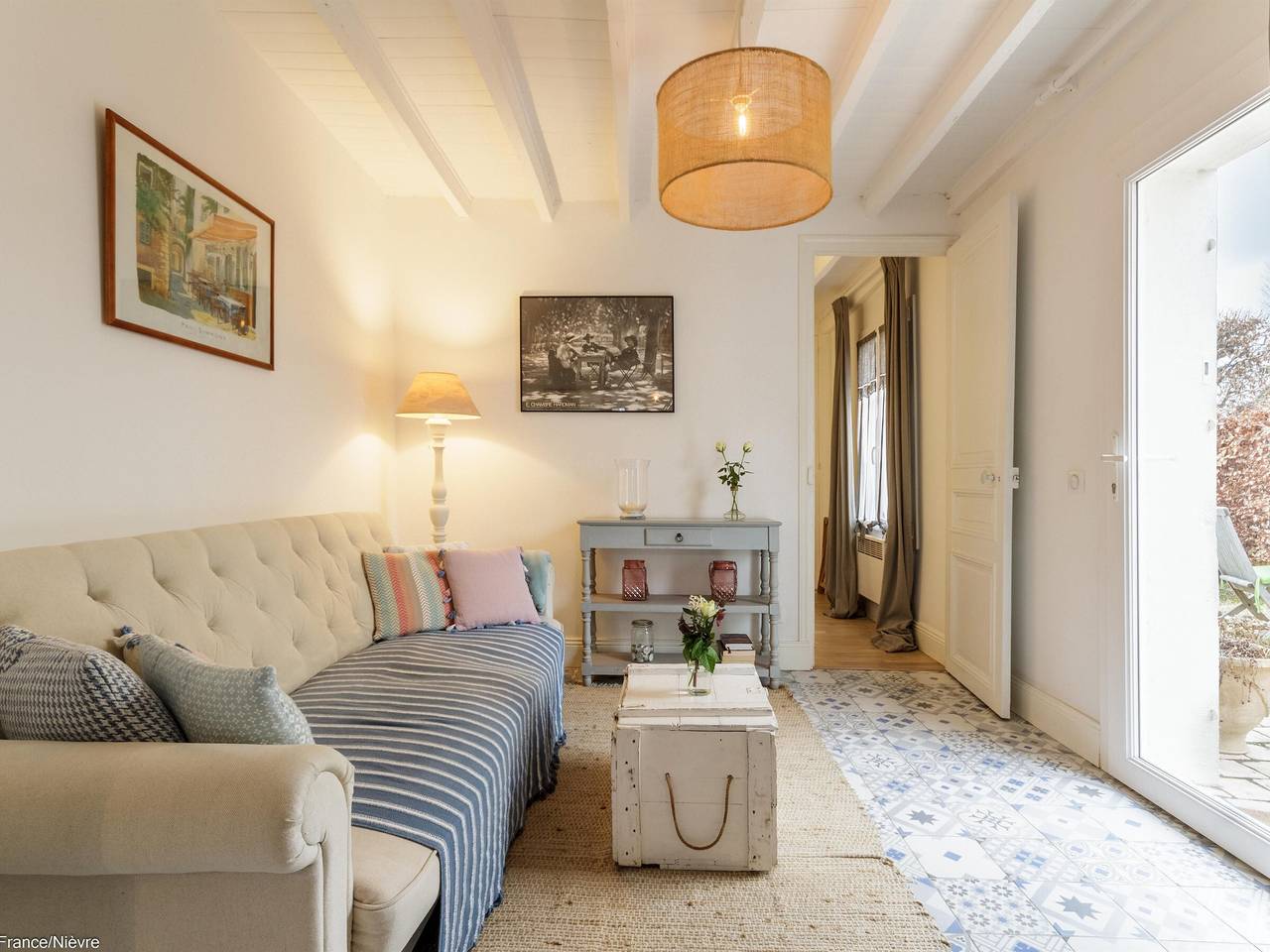 Gemütliches Ferienhaus mit privater Terrasse, Haustiere erlaubt in Cosne-Cours-sur-Loire, Loire-Tal