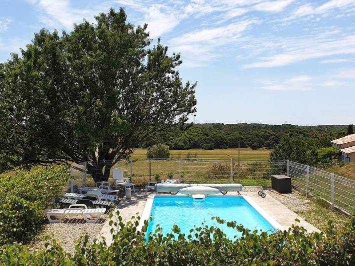 Gîte pour 4 personnes, avec jardin ainsi que vue et piscine à Pougnadoresse - 4