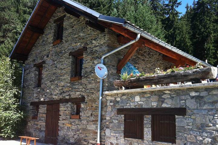 Maison pour 14 personnes, avec jardin et balcon dans Col du Petit Saint-Bernard