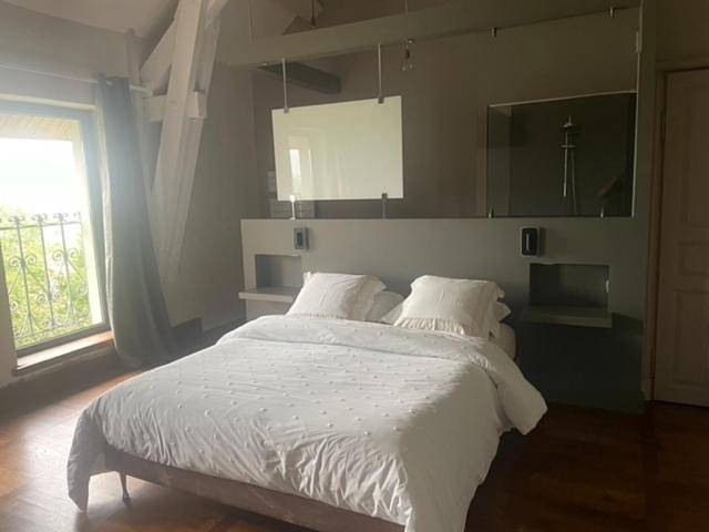 Chambre d’hôte pour 2 personnes, avec jardin ainsi que vue et piscine, animaux acceptés à Daix (Côte-d'Or) - 3