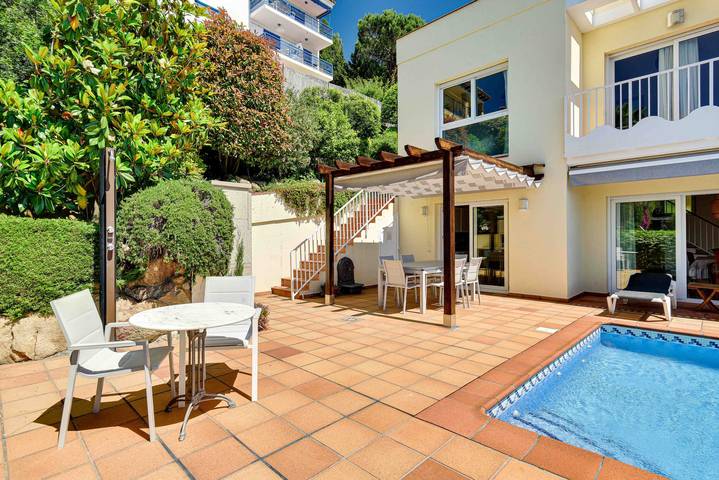 Casa rural para 7 personas, con balcón y jardín en Blanes - 4