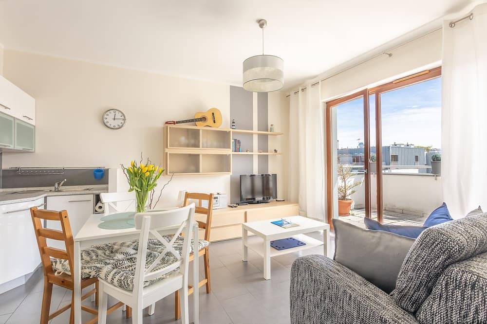 Ganze Wohnung, Vacation apartment by the sea, vacation on the island of Usedom, Apartment Sky in Swinemünde, Stettiner Haff