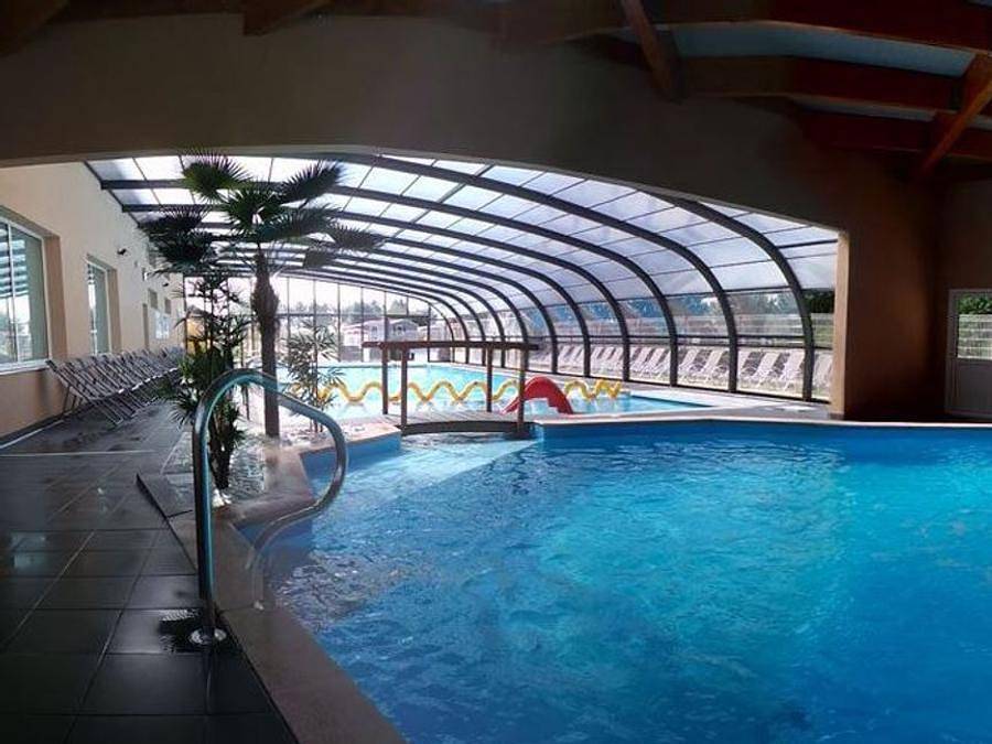 Flower Camping Vitamin - Mobilhome 4 personnes - Super Mercure Riviera Confort in Saint-Aubin-sur-Scie, Région de Dieppe