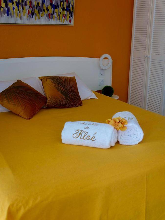 Appartement de vacances pour 4 personnes, avec vue et piscine ainsi que jardin et bassin pour enfant