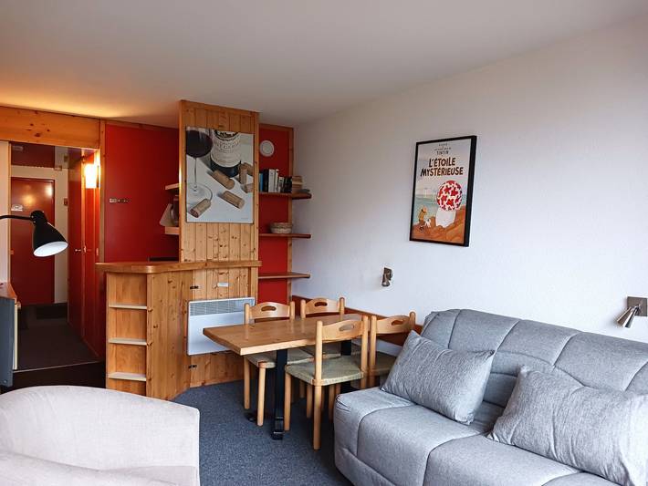 Gîte pour 4 personnes, avec Balcon dans Arc 2000