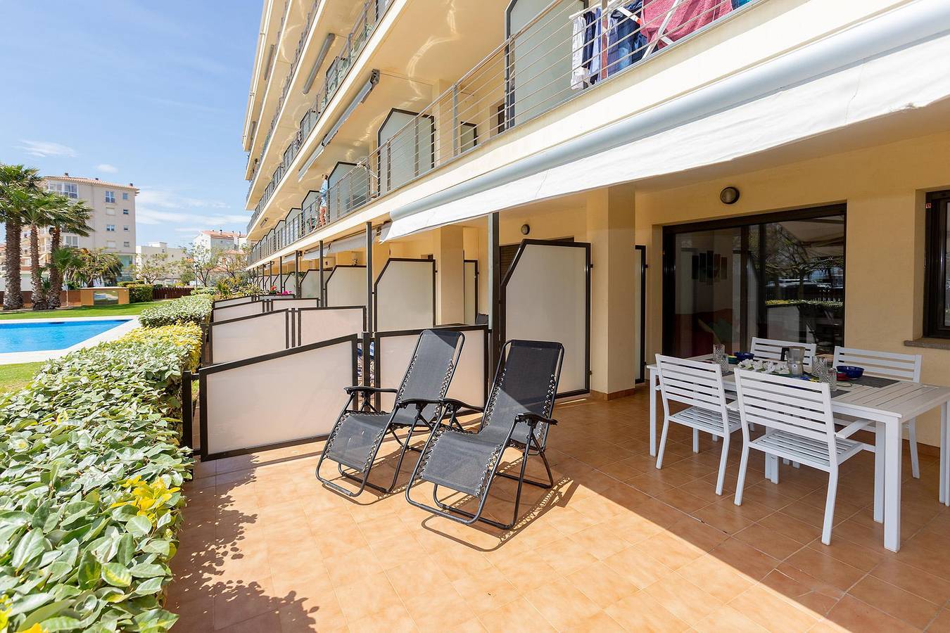 Geheel appartement, Vakantieappartement voor 6 personen met zwembad in Roses, Upper Empordà