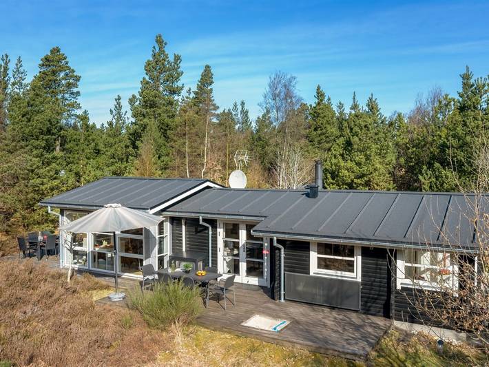 Ferienhaus für 6 Personen, mit Terrasse in Filsø See