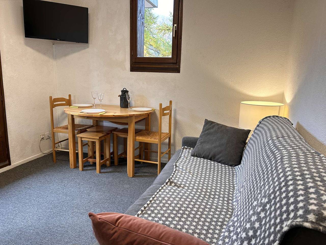 Appartement entier, Appartement cosy 2 pièces, animaux acceptés, 6 couchages à Risoul 1850 in Station de Risoul, Risoul