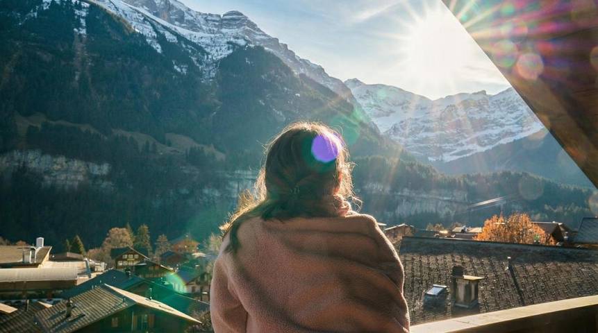 Ferienhaus für 6 Personen, mit Terrasse im Wallis - 2