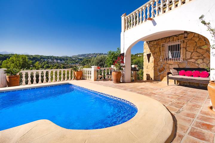 Casa rural para 4 personas, con terraza además de piscina y jardín, Familias con niños en Benisa - 4