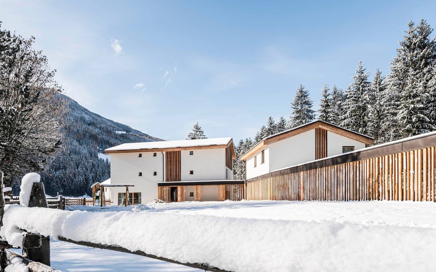Ganze Wohnung, Ferienwohnung "Lichtung Woldererhof Auszeit" mit Bergblick, Sauna & Balkon in Gasteig, Ratschings