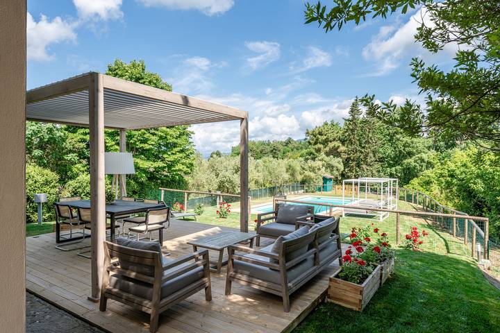 Location de vacances pour 4 personnes, avec piscine et jardin à Montecarlo (Toscane) - 2