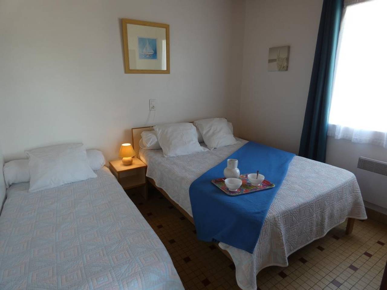 Ganze Wohnung, Helle Wohnung, Südbalkon, Haustiere erlaubt, nah am Wald in Notre-Dame-de-Monts, Vendée