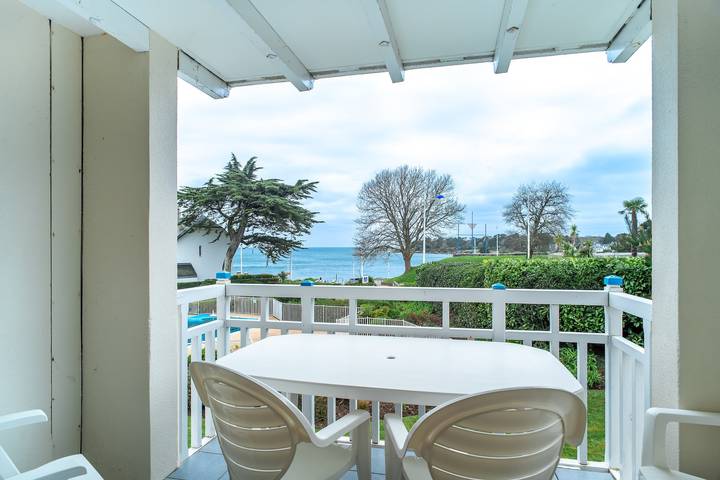 Appartement entier, L’Horizon du cap - Vue sur la Plage du Trez in Bénodet, Région de Quimper