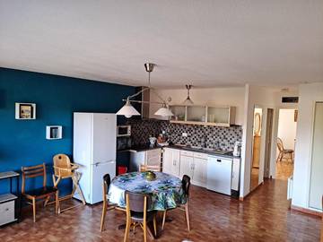 Gîte pour 4 personnes, avec vue sur le lac et balcon, animaux acceptés à Savines-le-Lac