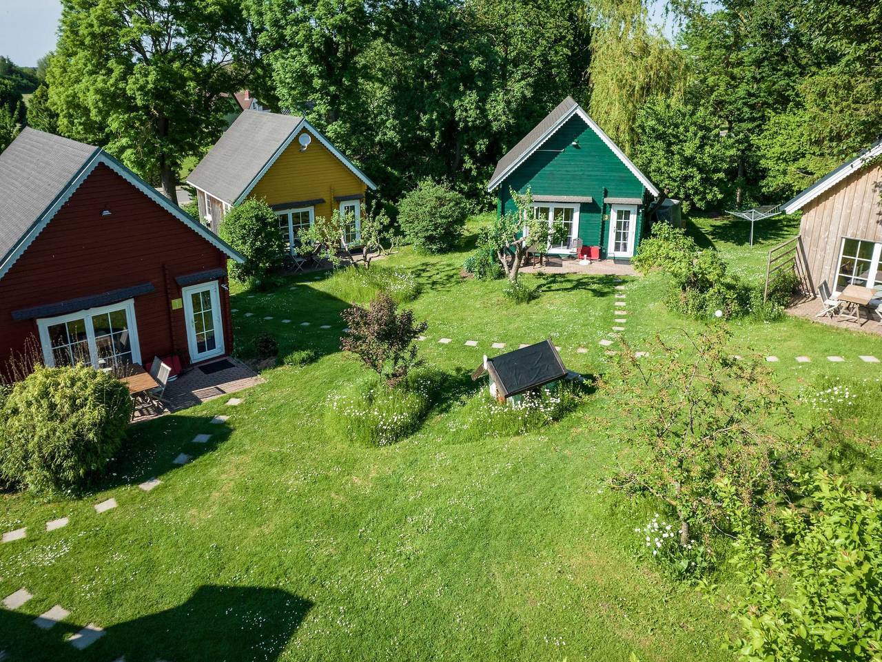 Ganze Ferienwohnung, Schmidt'S Ferienhäuser im Grünen - Ferienhaus 5 in Lüdershagen, Vorpommern