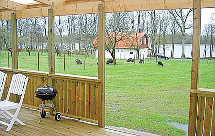 Ferienhaus für 6 Personen, mit Terrasse und Garten sowie Seeblick in Ljungby - 3